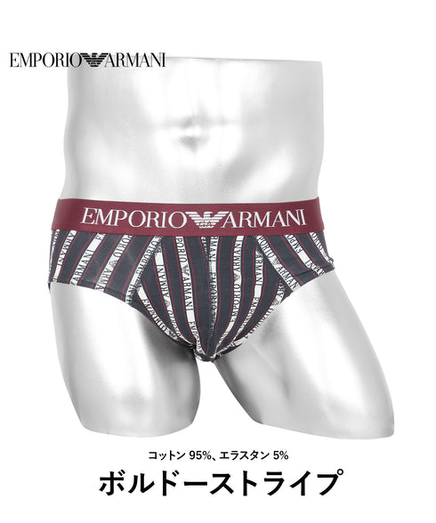 エンポリオ アルマーニ EMPORIO ARMANI ALL OVER EAGLE MICROFIBER メンズ ブリーフ 【メール便】 cts